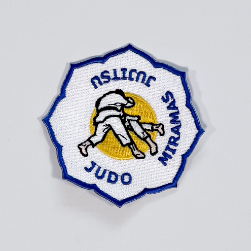 Bestickte Aufnäher Judo- und Jujitsu-Club Miramas