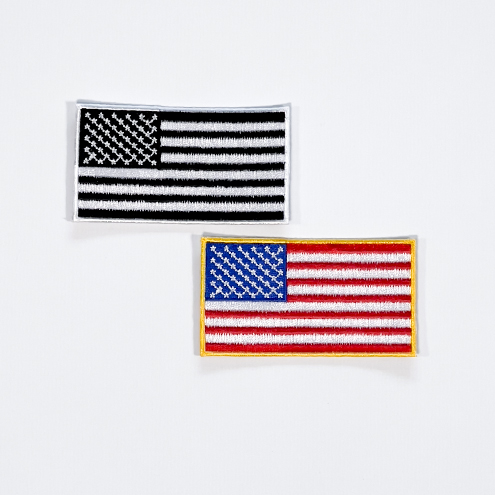 Bestickter Patch mit der Flagge der USA