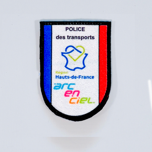 Patches der Transportpolizei von Arc-en-ciel