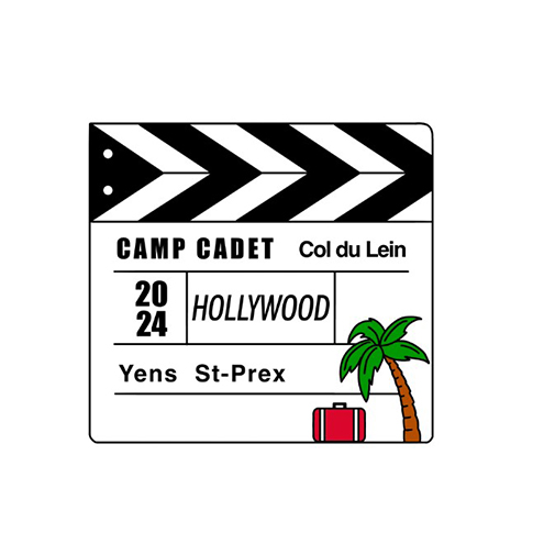 Logo Kadettenlager Thema Hollywood