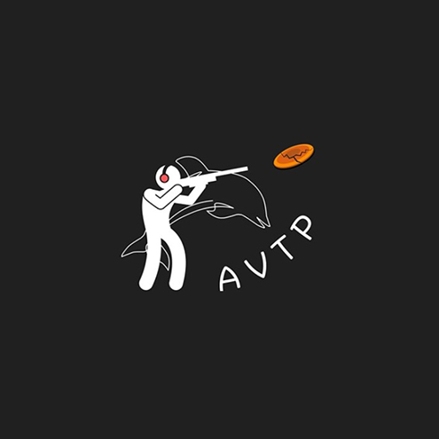 Logo van de schietclub AVTP.