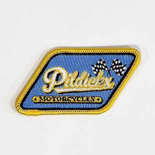 Patch mit Motorradfahrer-Logo Pildickx