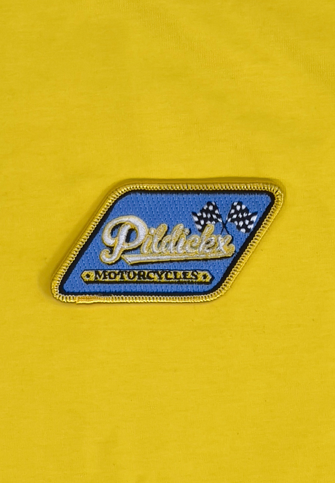 Pildicks-Motorradfahrer-Patch